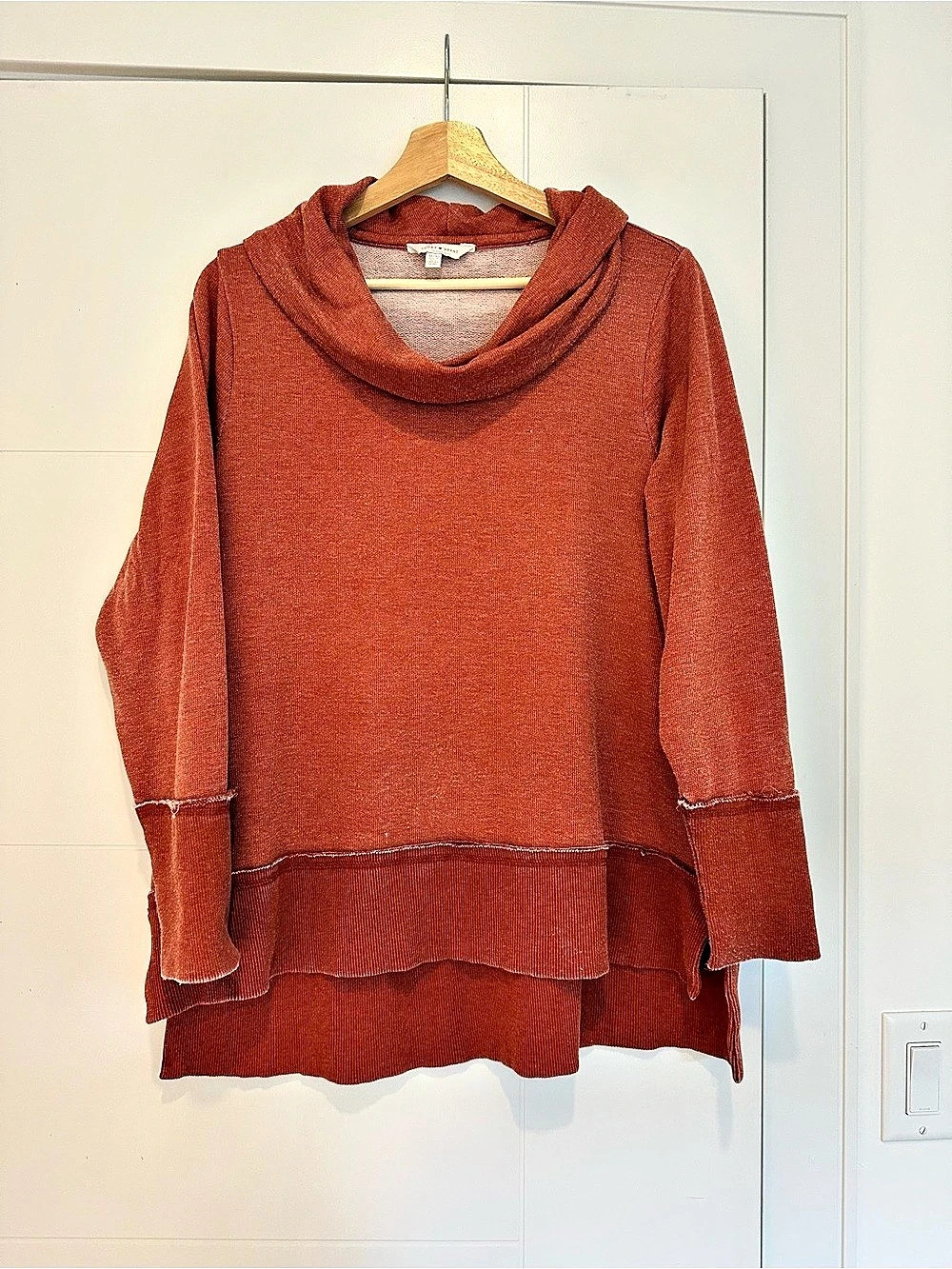Lucky Brand Distressed Pullover